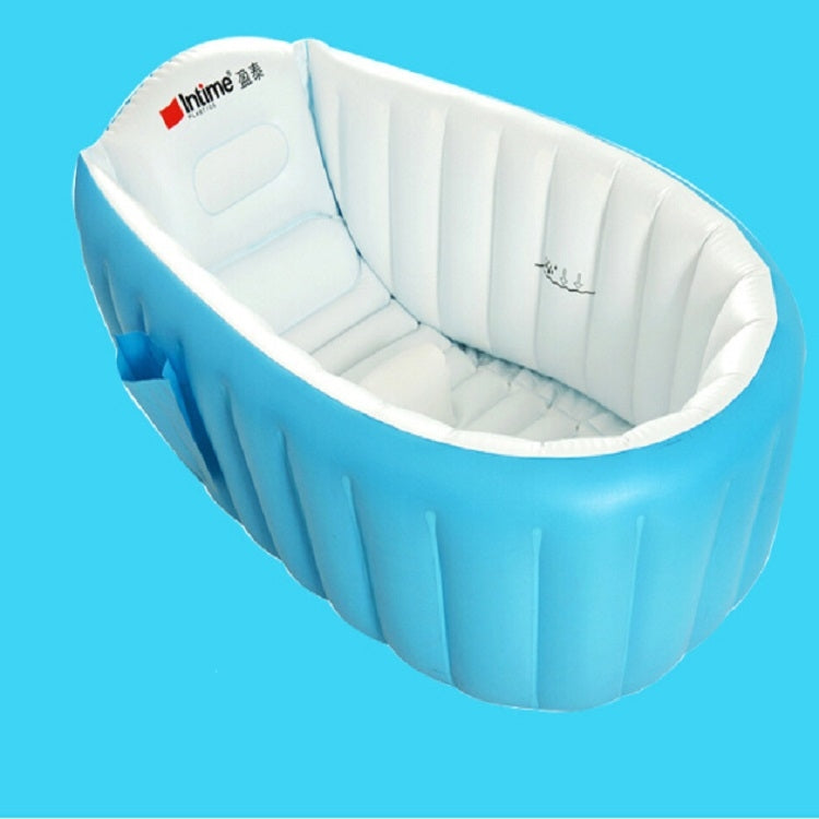 2 pezzi vasca da bagno per bambini vasca da bagno per bambini vasca da bagno gonfiabile portatile per ispessimento dei cartoni animati i neonati mantengono la piscina calda