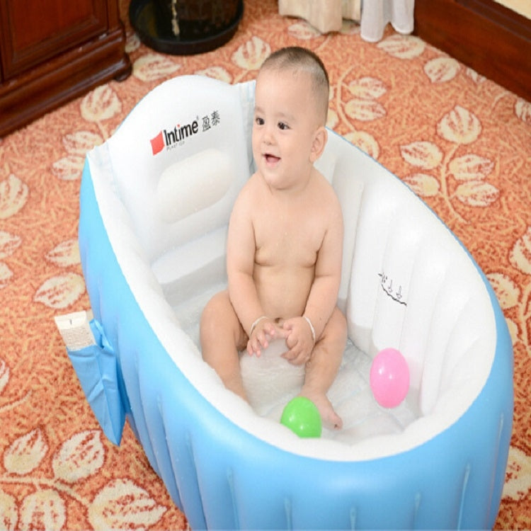2 pezzi vasca da bagno per bambini vasca da bagno per bambini vasca da bagno gonfiabile portatile per ispessimento dei cartoni animati i neonati mantengono la piscina calda