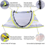 Zanzariera da viaggio Ultraleggera Wei Tenda da spiaggia portatile per bambini