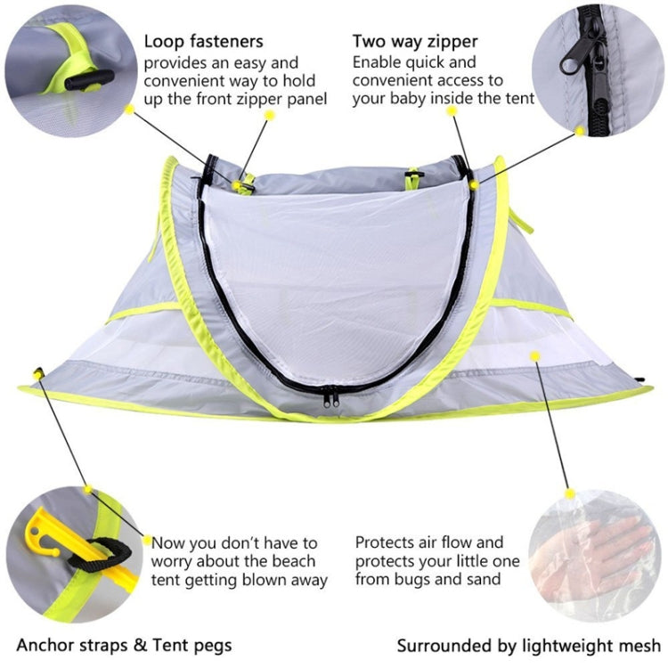 Zanzariera da viaggio Ultraleggera Wei Tenda da spiaggia portatile per bambini