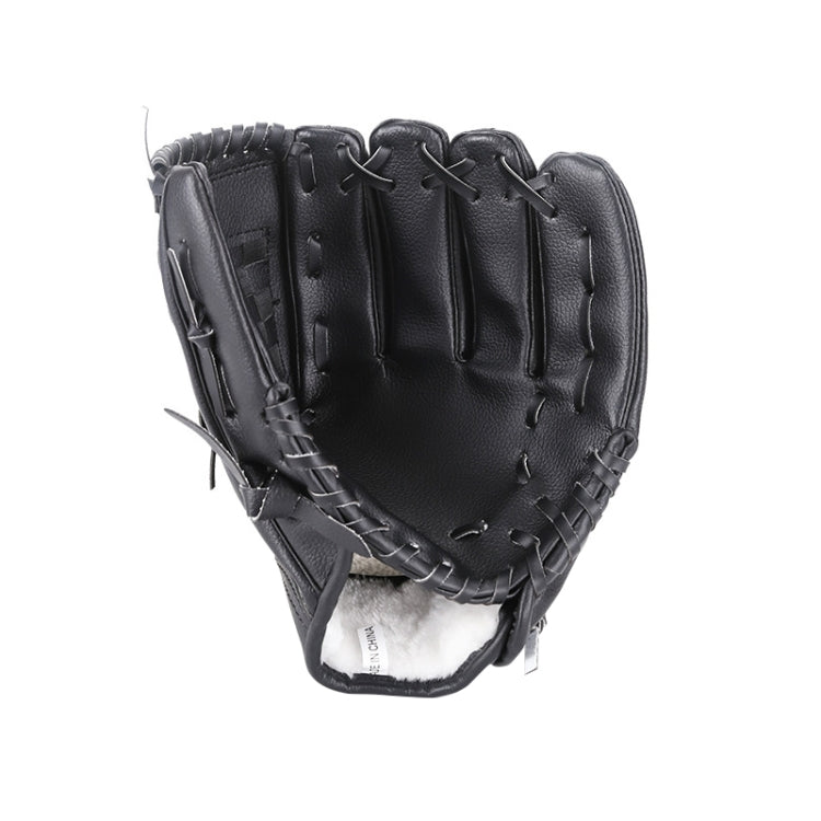 Guanti da softball per lanciatore di baseball in pelle da baseball con movimento all'aperto in PVC, 10.5 inch, 11.5 inch, 12.5 inch