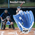 Guanti da softball per lanciatore di baseball in pelle da baseball con movimento all'aperto in PVC, 10.5 inch, 11.5 inch, 12.5 inch