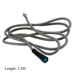 Cavo di ricarica per spina del controller dell'adattatore di alimentazione da 2 pezzi per scooter elettrico Xiaomi Mijia M365, lunghezza del cavo: 1,2 m, 1.2m