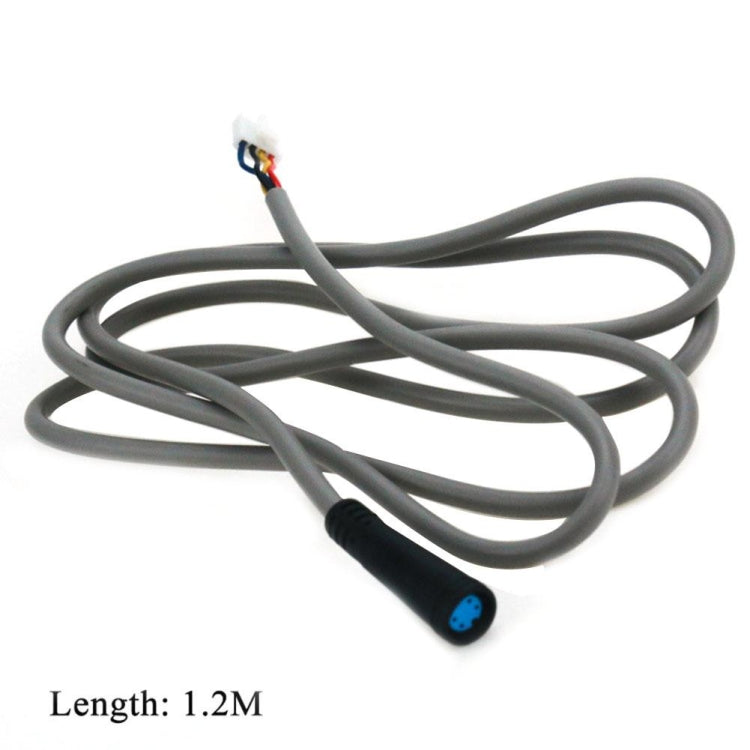 Cavo di ricarica per spina del controller dell'adattatore di alimentazione da 2 pezzi per scooter elettrico Xiaomi Mijia M365, lunghezza del cavo: 1,2 m, 1.2m