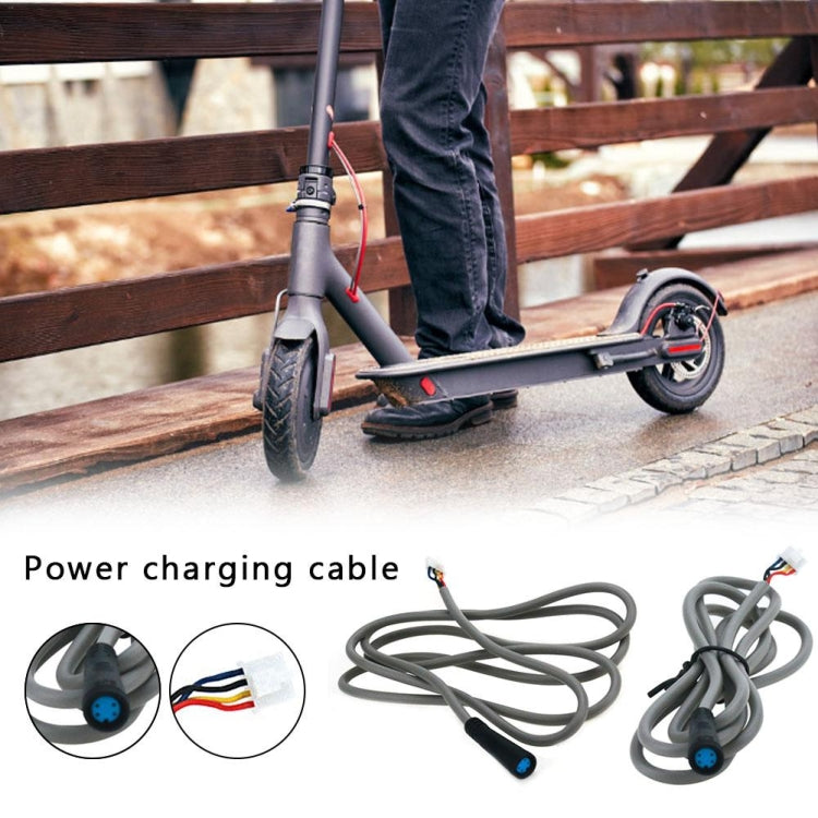Cavo di ricarica per spina del controller dell'adattatore di alimentazione da 2 pezzi per scooter elettrico Xiaomi Mijia M365, lunghezza del cavo: 1,2 m, 1.2m