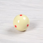 6 biliardi da allenamento standard Red Dot, diametro: 57,2 mm