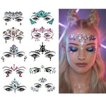 Adesivo viso acrilico per trucco in maschera verde fronte da 3 pezzi, YT-01, YT-01-1, YT-01-2, YT-01-3, YT-01-4, YT-01-5, YT-01-6, YT-02, YT-03, YT-04, YT-05, YT-07, YT-08, YT-10, YT-11, YT-12, YT-13, YT-14, YT-15, YT-16, YT-17, YT-18, YT-19, YT-20