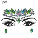 Adesivo viso acrilico per trucco in maschera verde fronte da 3 pezzi, YT-01, YT-01-1, YT-01-2, YT-01-3, YT-01-4, YT-01-5, YT-01-6, YT-02, YT-03, YT-04, YT-05, YT-07, YT-08, YT-10, YT-11, YT-12, YT-13, YT-14, YT-15, YT-16, YT-17, YT-18, YT-19, YT-20