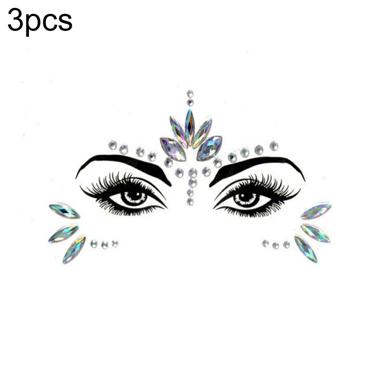 Adesivo viso acrilico per trucco in maschera verde fronte da 3 pezzi, YT-01, YT-01-1, YT-01-2, YT-01-3, YT-01-4, YT-01-5, YT-01-6, YT-02, YT-03, YT-04, YT-05, YT-07, YT-08, YT-10, YT-11, YT-12, YT-13, YT-14, YT-15, YT-16, YT-17, YT-18, YT-19, YT-20