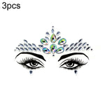 Adesivo viso acrilico per trucco in maschera verde fronte da 3 pezzi, YT-21, YT-22, YT-23, YT-24, YT-25, YT-26, YT-27, YT-28, YT-29, YT-30, YT-31, YT-32, YT-34, YT-35, YT-36, YT-37, YT-38, YT-39, YT-40, YT-41, YT-42, YT-43, YT-44, YT-45