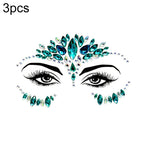 Adesivo viso acrilico per trucco in maschera verde fronte da 3 pezzi, YT-21, YT-22, YT-23, YT-24, YT-25, YT-26, YT-27, YT-28, YT-29, YT-30, YT-31, YT-32, YT-34, YT-35, YT-36, YT-37, YT-38, YT-39, YT-40, YT-41, YT-42, YT-43, YT-44, YT-45