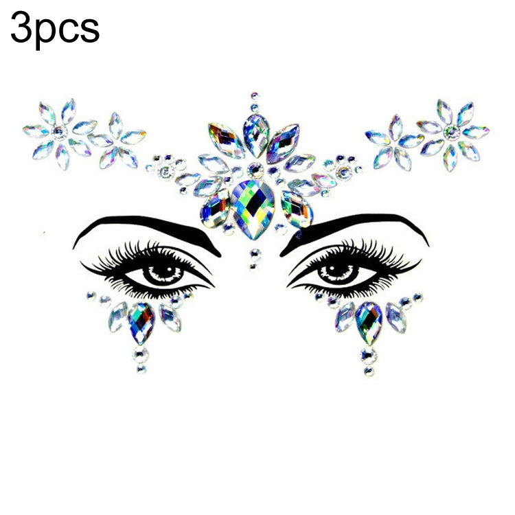 Adesivo viso acrilico per trucco in maschera verde fronte da 3 pezzi, YT-21, YT-22, YT-23, YT-24, YT-25, YT-26, YT-27, YT-28, YT-29, YT-30, YT-31, YT-32, YT-34, YT-35, YT-36, YT-37, YT-38, YT-39, YT-40, YT-41, YT-42, YT-43, YT-44, YT-45