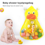 Organizer per riporre i giocattoli per la doccia per bambini Set di maglie per riporre i giocattoli per bambini per il bagno