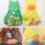 Organizer per riporre i giocattoli per la doccia per bambini Set di maglie per riporre i giocattoli per bambini per il bagno