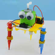 Robot fai-da-te per bambini Puzzle Giocattoli solari Giocattolo di pittura, Puzzle Solar Toy