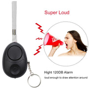 Allarme anti-smarrimento chiave da 120 dB Allarme anti-lupo con luce LED
