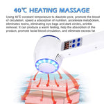 Dispositivo massaggiatore viso caldo freddo crioterapia