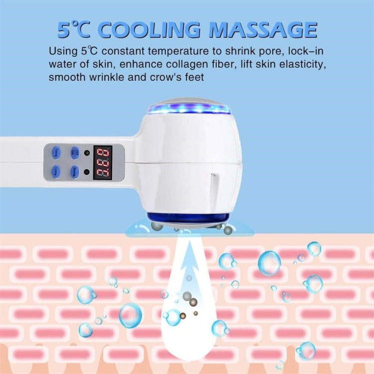 Dispositivo massaggiatore viso caldo freddo crioterapia