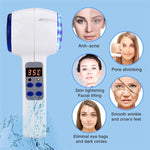Dispositivo massaggiatore viso caldo freddo crioterapia