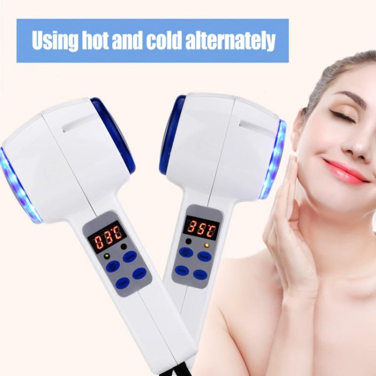 Dispositivo massaggiatore viso caldo freddo crioterapia