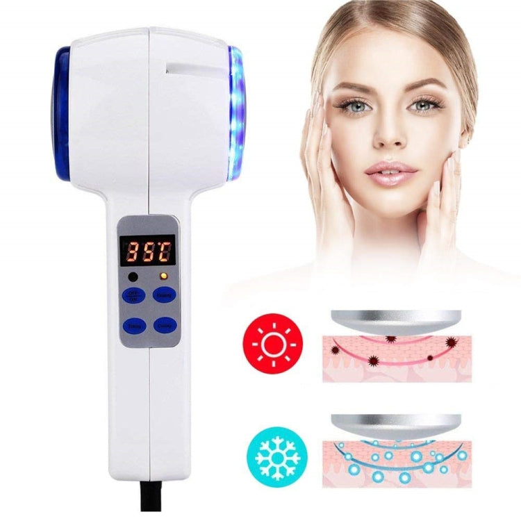 Dispositivo massaggiatore viso caldo freddo crioterapia