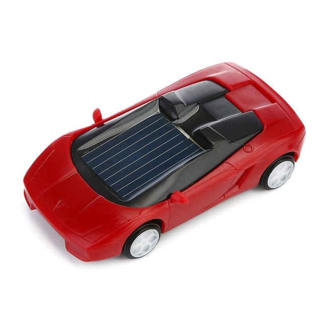 Mini giocattolo da corsa per auto alimentato da auto solare 3 pezzi per bambini