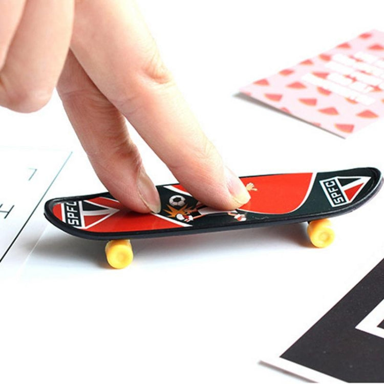 Mini skateboard da dito in plastica 10 pezzi
