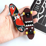 Mini skateboard da dito in plastica 10 pezzi