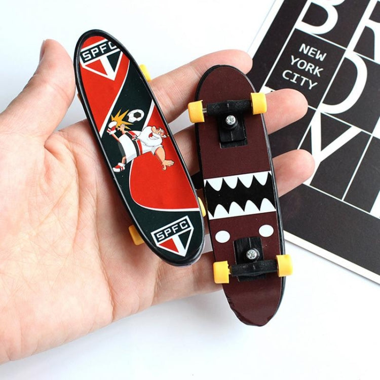 Mini skateboard da dito in plastica 10 pezzi
