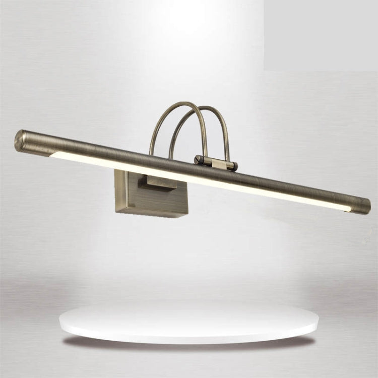 Faro a specchio a LED Lampada da parete per interni per bagno in acrilico girevole impermeabile in ferro, CA 110-240 V, White Light 41cm 6W, White Light 55cm 9W, White Light 63cm 12W, Warm White 41cm 6W, Warm White 55cm 9W, Warm White 63cm 12W
