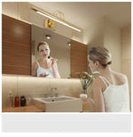 Faro a specchio a LED Lampada da parete per interni per bagno in acrilico girevole impermeabile in ferro, CA 110-240 V, White Light 41cm 6W, White Light 55cm 9W, White Light 63cm 12W, Warm White 41cm 6W, Warm White 55cm 9W, Warm White 63cm 12W