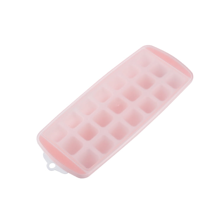Stampo per cubetti di ghiaccio fatto in casa Summer 21 Grid Cool con coperchio, 21 Grid(Pink), 21 Grid(Blue), 21 Grid(Green)