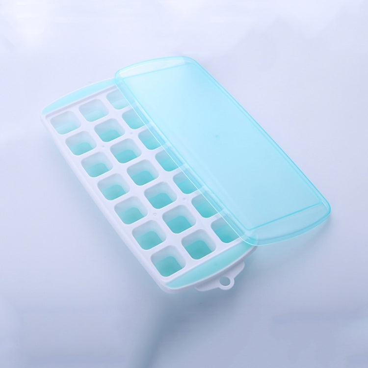 Stampo per cubetti di ghiaccio fatto in casa Summer 21 Grid Cool con coperchio, 21 Grid(Pink), 21 Grid(Blue), 21 Grid(Green)
