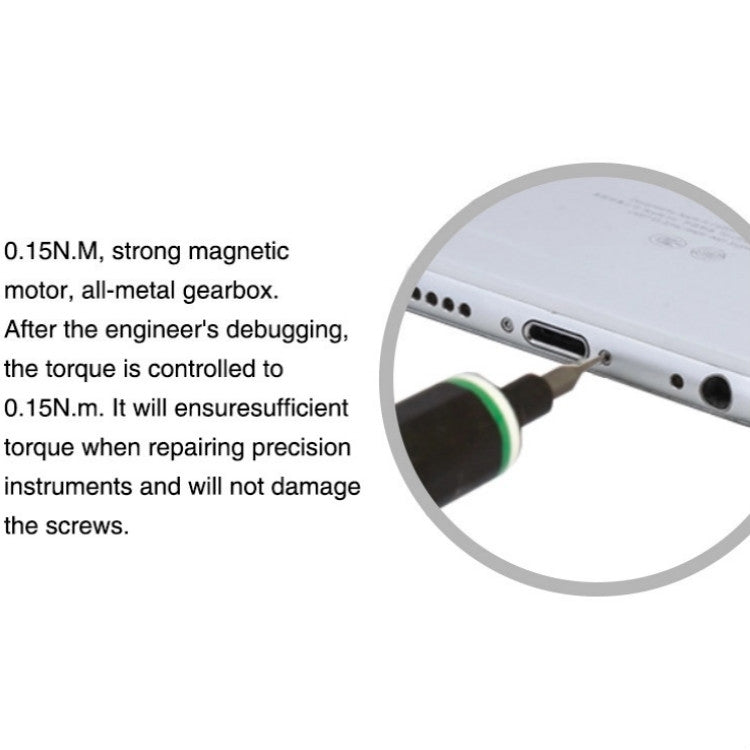 BAKU BA-3331 USB Rechargeable Electric Screwdriver Cell Phone Repair Tool, BA-3331