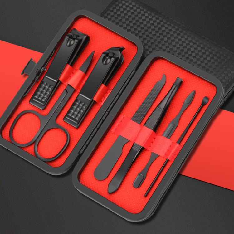 Set tagliaunghie manicure e pedicure in acciaio inox 7 pezzi