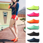 Yoogan 2 paia di calzini da spiaggia antiscivolo unisex per esterni per nuoto, immersioni, snorkeling, 2XS（28-29）, XS（30-32）, S（33-34）, M（35-36）, L（37-38）, XL（39-41）
