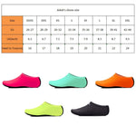 Yoogan 2 paia di calzini da spiaggia antiscivolo unisex per esterni per nuoto, immersioni, snorkeling, 2XS（28-29）, XS（30-32）, S（33-34）, M（35-36）, L（37-38）, XL（39-41）