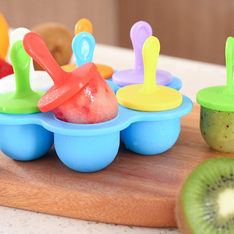 Stampo in silicone per mini ghiaccioli, palline per gelato, stampi per ghiaccioli, strumento per integratori alimentari fai da te per bambini