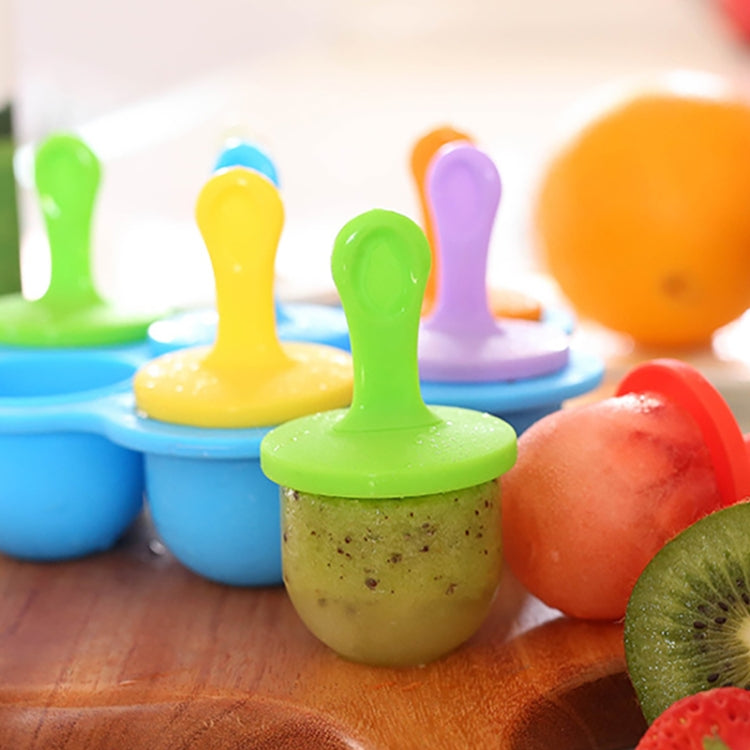 Stampo in silicone per mini ghiaccioli, palline per gelato, stampi per ghiaccioli, strumento per integratori alimentari fai da te per bambini