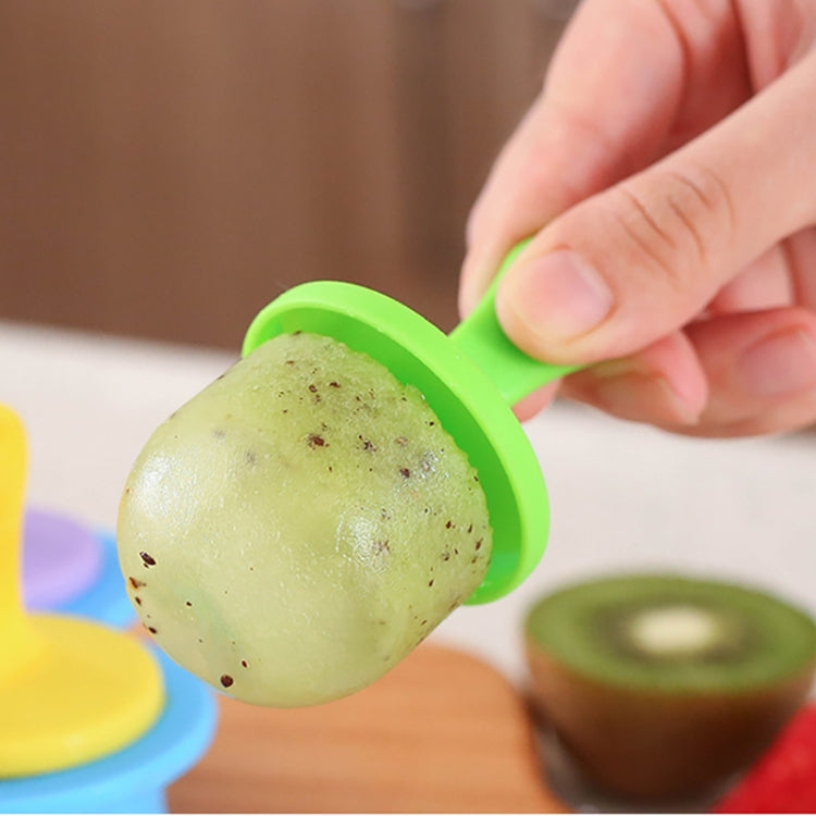 Stampo in silicone per mini ghiaccioli, palline per gelato, stampi per ghiaccioli, strumento per integratori alimentari fai da te per bambini