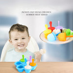 Stampo in silicone per mini ghiaccioli, palline per gelato, stampi per ghiaccioli, strumento per integratori alimentari fai da te per bambini