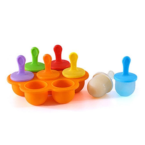 Stampo in silicone per mini ghiaccioli, palline per gelato, stampi per ghiaccioli, strumento per integratori alimentari fai da te per bambini