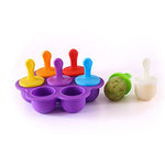 Stampo in silicone per mini ghiaccioli, palline per gelato, stampi per ghiaccioli, strumento per integratori alimentari fai da te per bambini