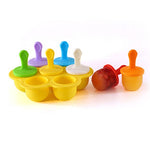 Stampo in silicone per mini ghiaccioli, palline per gelato, stampi per ghiaccioli, strumento per integratori alimentari fai da te per bambini