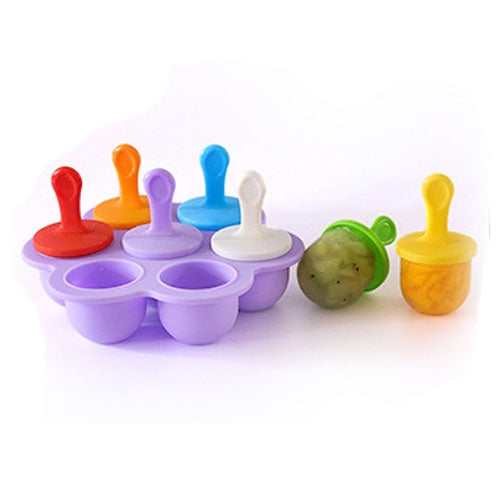 Stampo in silicone per mini ghiaccioli, palline per gelato, stampi per ghiaccioli, strumento per integratori alimentari fai da te per bambini