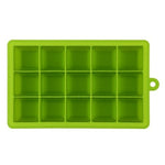 15 griglie fai da te grande stampo per cubetti di ghiaccio forma quadrata vassoio di ghiaccio in silicone creatore di gelato alla frutta