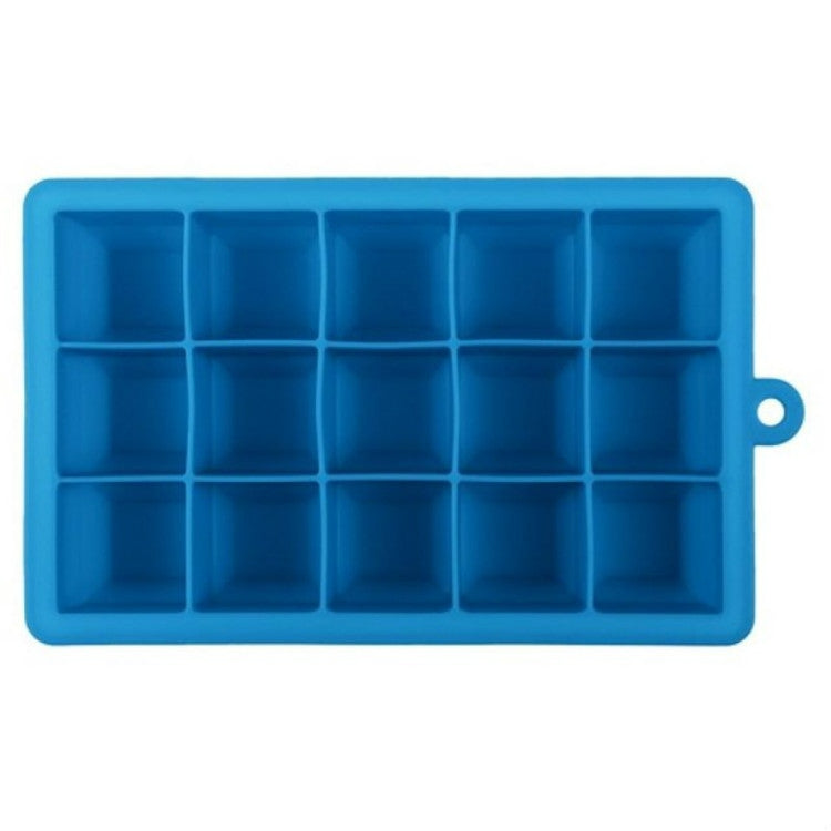 15 griglie fai da te grande stampo per cubetti di ghiaccio forma quadrata vassoio di ghiaccio in silicone creatore di gelato alla frutta