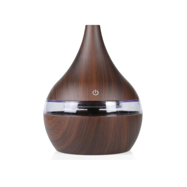 2 PZ 300 ml USB Elettrico Aroma diffusore d'aria legno Umidificatore ad ultrasuoni olio Essenziale Aromaterapia Freddo Mist Maker