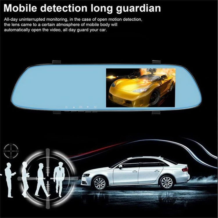 Anytek T22 Telecamera per auto Touch-Screen IPS da 5 pollici Dual Lens FHD 1080P Telecamera DVR per auto, T22