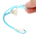 Fibbia per pannolini per bambini con piccolo artiglio in plastica da 3 pezzi.Consegna colore casuale, Diaper Buckle
